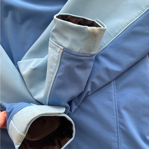 Marmot Tempo Blue Full-Zip Soft Shell Jacket XL - Picture 15 of 15